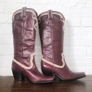 Vintage Nine West Cowboy Boots